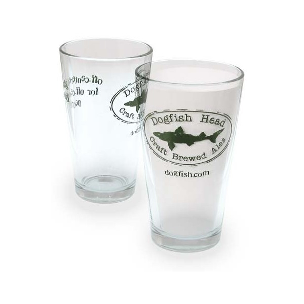 Dogfish Head Brewery Pint Glass | Set of Four