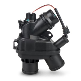 Htostar Racing Thermostat Assembly w/Sensor Compatible with Land Rover LR4 Discovery Range Rover Sport Velar | Jaguar F-Type F-Pace XF XE XJ 3.0L V6 2013-2020 Replace LR117568 LR107288 AJ813986