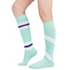 Womens Athletic Knee High Socks Outdoor Sport Thigh High Stockings