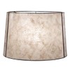 B&P Lamp® Parchment Deep Drum Mica Shade (10 X 12