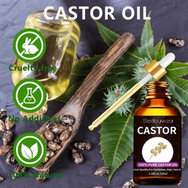 Sedbuwza Vetiver Essential Oil, 100% Pure Organic Vetiver Oil for Skin Care, Massage, Diffuser, Humidifier, Soaps, Candles, Perfume - 0.33 Fl Oz