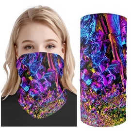 Face Scarf Cover Mask Bandana | Reusable Face Mask Covering Mouth Nose Cover | Protect from Dust Sun Bandanas | Neck Gaiter Colourful