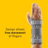 Futuro Futuro Deluxe Wrist Stabilizer, Right Hand, One Size, Gray,