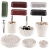 Hedume Set of 12 Buffing Pad Polishing Wheel Kits Included