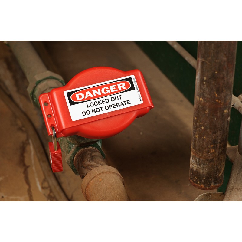 Brady 64057 Adjustable Gate Valve Lockout, for 1" - 6-1/2"