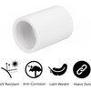 12 Pack 1/2" PVC Pipe Coupling Adapter Pipe Fitting Connector