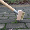 SCRUBIT Moss & Weed Remover Wired Grout Cleaner Brush, Great
