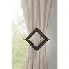 GARDINIA Decorative clip Uranus with rod, curtain tiebacks for decorating/gathering
