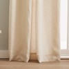 Peri Home 100% Linen Back Tab Lined Curtain, 108" Panel