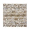 Merry Christmas Party Decorations, Wood Panel Napkins (6.5 x 6.5