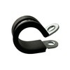W1 Zinc Plated Rubber Lined P Clips Cable Mounting Hose