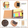 Yeaqee 150 Set Inspirational Gifts Spiral Notebooks with Sticky Notepads
