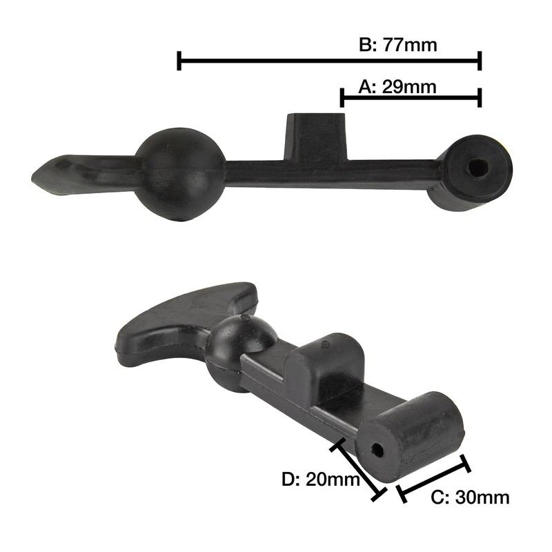 Tractor Tractor Hood Holder Hood Closure Hood Rubber L 120