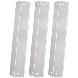 Metal Club Grill Heat Plates for Char Griller 5050 5650 3001 5072 Grills, 3-Pack Stainless Steel Burner Covers Heat Shields