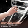 nuoozy 5 Speed Manual Transmission Gear Shift Knob Cover Compatible