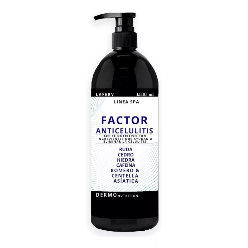 Laferv Aceite Masaje 1 L Elige Reductor Reafirma O Anticelulitis