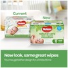 HUGGIES Natural Care Unscented Baby Wipes, Sensitive, Water-Based, 6 Flip-top