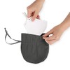 Weddingstar Protective Face Mask Travel Bag w/Drawstring - Grey