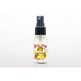 Rasta Vibez Pineapple Type Air Freshener - 100% Ultra Concentrated Oil Based Spray - Ideal for Bathroom, Home, Car, Office & More - Long Lasting Effects - 1oz Bottle