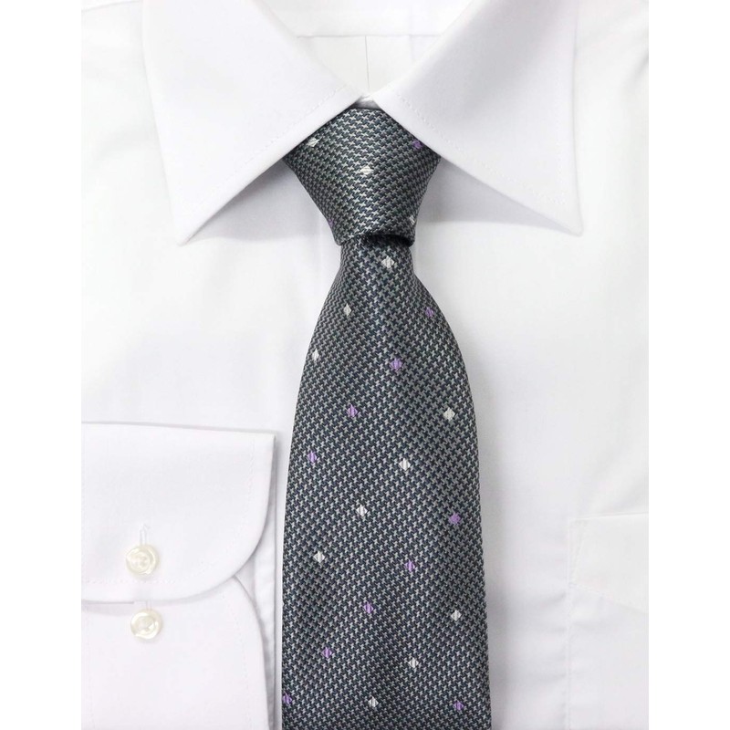 Michiko London Brand Necktie, Made in Japan, Nishijin Weave, 100%
