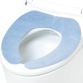 レック ぴたQ 吸着 べんざシート やわらか ボア (ブルー) 洗濯OK BB-492