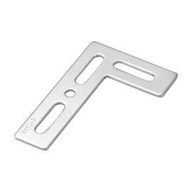 TRUSCO (torasuko) Joint Hardware 24 Type Flat Chrome Dimensions 100 X 65 Hole tk24fl3 °C