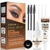 Wansiven Eyebrow & Eyelash Tint Kit — Black Tint for