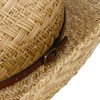 Lipodo Tencova Western Straw Hat - Natural Colour Hat -