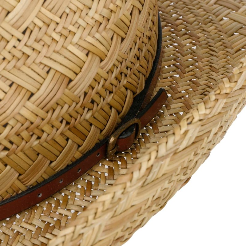 Lipodo Tencova Western Straw Hat - Natural Colour Hat -