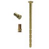 M5 x 90mm Brass Door Handle Pozi Screws with Brass