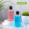 Wanmu 2Pcs 8 oz Plastic Squeeze Empty Bottles for Liquids,