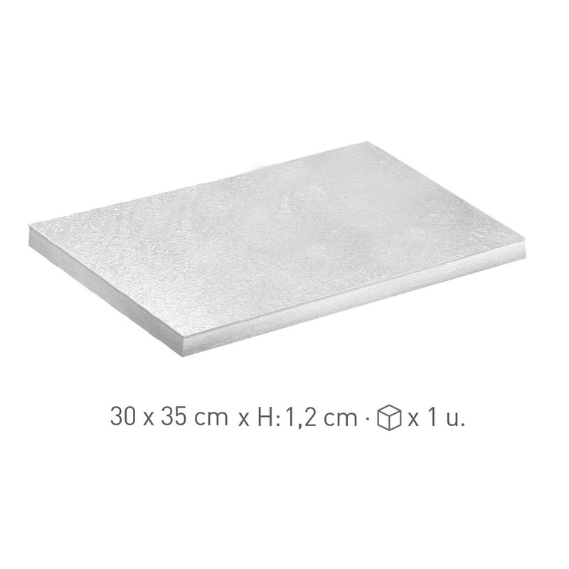 dekora - Base per Torte Rettangolare 30x25 cm | Vassoio