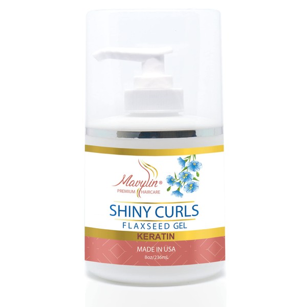 MAVYLIN Shiny Curls | Defining Soft Cream With Organic Flaxseed