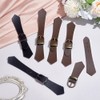 PH PandaHall 8 Sets Toggles Buttons Leather Buttons 6.6x1.2 inch