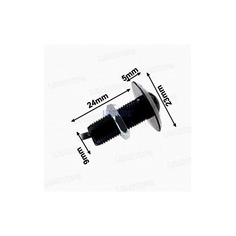 LEADTOPS Eagle Eye LED Lights, 10-pack DIY 12V Ultra thin