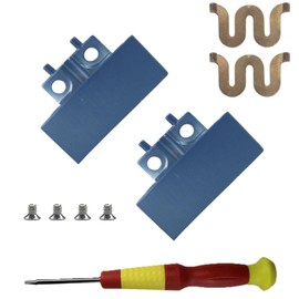 Solo 4 Hinge Replacement Hinge Repair Kit for Beats Solo 4 Wireless (Model A2924) Headphones, Metal Hinge Repair Parts Headband Connector Accessories as Same as The OEM - Slate Blue