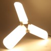 AC85‑265V E27 LED Garage Light Foldable 5400LM Ceiling Lights High