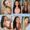 SLEEKALON Drawstring Ponytail for Black Women 32 inch Long Curly