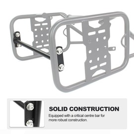 Xitomer Motorcycle Pannier Racks Fit for XT250 2008-2025 XT250 Motorcycle Saddlebag Support Racks Side Pannier Racks