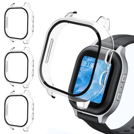 1 Pack Gabb Watch 2/1 Accessories: Protective Case with Built-in Tempered Glass Screen Protector & Hard PC Bumper Cover