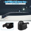 X AUTOHAUX Rear Windshield Wiper Arm Nut Cover Cap for