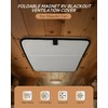 RSACET Magnetic Insulated Roof Vent Sun Cover for MaxxAir Fan,