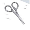Ergonomic Eyebrow Grooming Scissors 2 Pcs Set Fine and Tips
