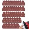 Premium Mouse Detail Sander Pads - 50pcs Assorted Grit Sandpaper