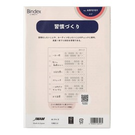 Noritsu ARF0101 Binding Index Personal Organizer Refill A5 Habit Building