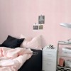 Fititem Pink Wallpaper Peel and Stick Crocodile Wallpaper 3D 78.7”×17.3”