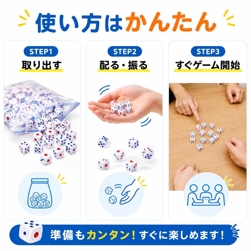 Nexxxly Dice Game Event Party Favors Planning Challenge 6-Sided 12mm