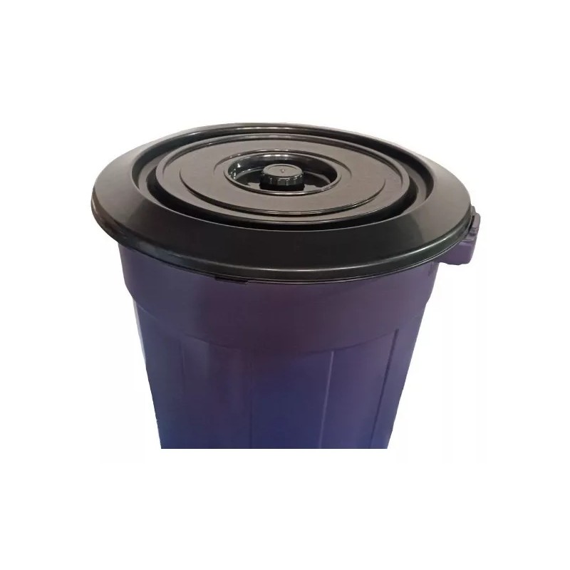 Boris 5 Cestos De Platico Con Tapa Capacidad 100 Litros