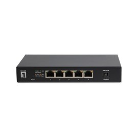 LevelOne GEU-0525 5-Port Unmanaged 2.5-Gigabit Ethernet Switch