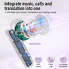 Ai Translation Earbuds Real Time, 3-in-1 Buletooth 5.3 Translator Earbuds